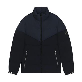 HUGO BOSS H-Clanello1 Coat - male - Hugo - Winter Jackets - Blue - XL - Jackets