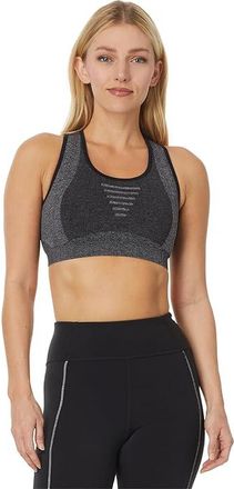 Smartwool Intraknit Racerback Bra Womens Lingerie Black Heather 1 : MD, Elastane/Lyocell/Nylon