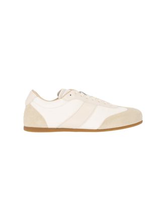Christophe Lemaire White Soft Runner Fabric Sneakers