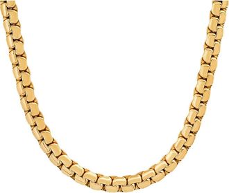 Steeltime Box Chain Necklace in Yellow at Nordstrom Rack