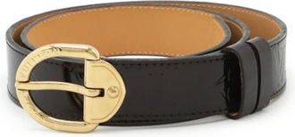 Louis Vuitton Pre-owned Fur belts - Dames - Vintage Accessoires - Zwart - ONE Size - Leer - Vintage