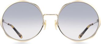 Chlo&eacute; CH0278S 002 Womens Sunglasses Gold Size 62