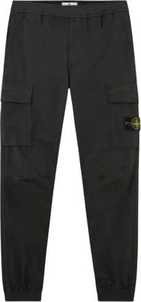 Stone Island Cargo Jogger Broek - Heren - Broeken - Grijs - Maat: W32 Katoen