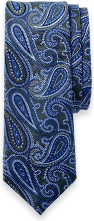 Paul Fredrick Paisley Woven Silk Tie
