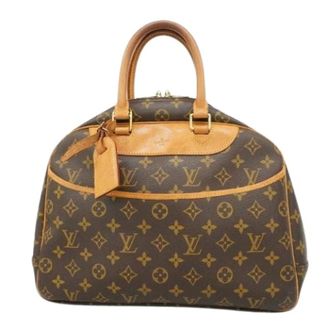 Louis Vuitton Pre-owned Handbags, female, Brown, Size: ONE SIZE Pre-owned Deauville Handbag