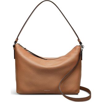 Radley London Bella Medium Pebbled Leather Shoulder Bag in Chai at Nordstrom Rack