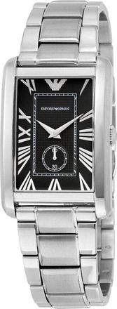 Emporio Armani Ar 1608 Horloge - Heren - Horloges - Grijs - ONE Size - Accessoires