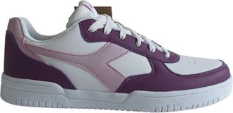 Diadora Raptor Low Top Sneakers - Dames - Sneakers - Paars - 39 EU - Leer - Schoenen
