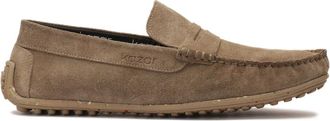 Kazar U-gestikte su&egrave;de mocassins. Dit product valt groot uit. - Heren - Loafers - Beige - 44 EU - Su&egrave;de - Schoenen