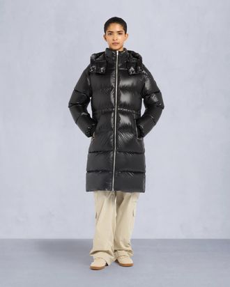 Moose Knuckles Womens Juniper Long Down Puffer
