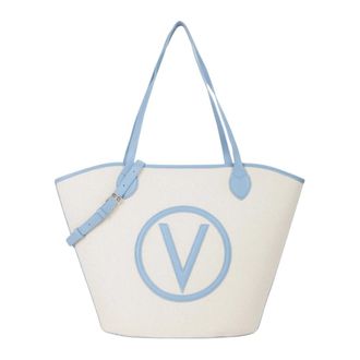 Mario Valentino Tassen, Dames, Beige, ONE Size, Katoen, Bag