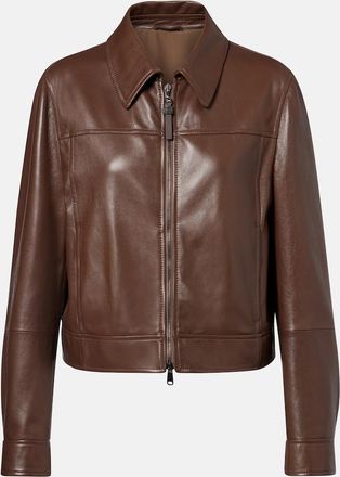 Brunello Cucinelli Leather jacket