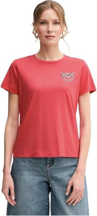 Pinko Mujer, Camisetas, Rojo, Talla: S