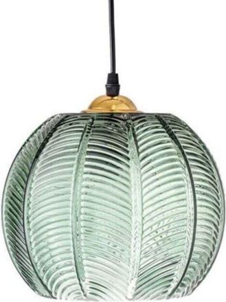 OEM L&aacute;mpara Colgante - Juego De 1 L&aacute;mpara Colgante Para Cocina, Casquillo E26, Cristal Verde, Altura Regulable, Adecuada Para Dormitorio, Sal&oacute;n Y Cocina