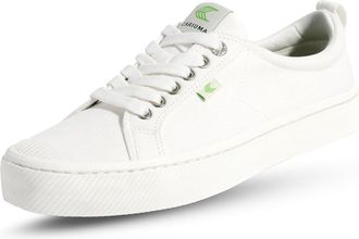 Cariuma Mens OCA Low Canvas Sneaker - Mens, Off-white, 13