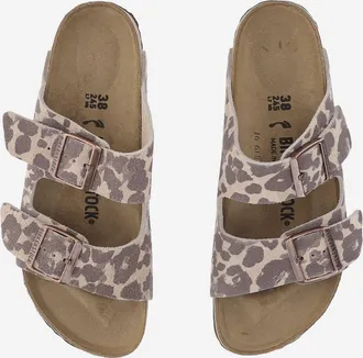 Birkenstock Unisex Sandals Arizona Multicolour Leather And Cork