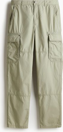 H&M Cargohose in Relaxed Fit - Green