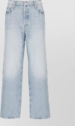 Mother high-rise wide-leg jeans