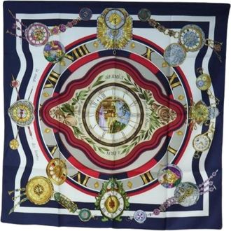 Herm&egrave;s Pre-owned Silk Scarf - Dames - Vintage Accessoires - Veelkleurig - ONE Size - Vintage