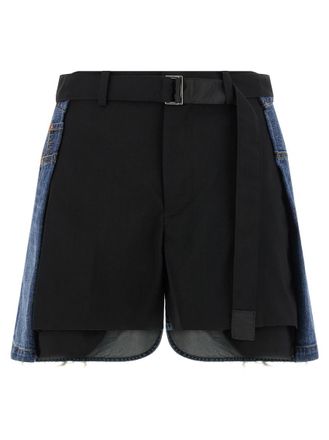 sacai Multicolor Wool Insert Shorts