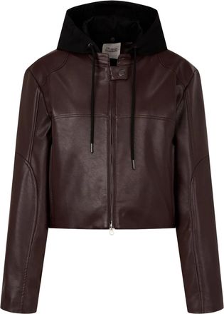 STUDIO TOMBOY Giacca in pelle sintetica - Marrone