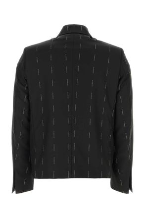 Givenchy Bm30dz14uw 001 Black Giacche E Gilet Jacket