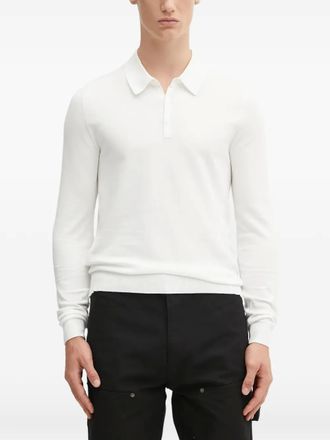 HUGO BOSS Polo con bottoni - Bianco