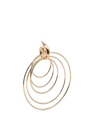 Panconesi Earrings Large Pierced Serpent