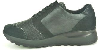 Waldl&auml;ufer Schoenen, Dames, Zwart, 33 1/2 EU, Zwart+stretch Runner N.+tiret