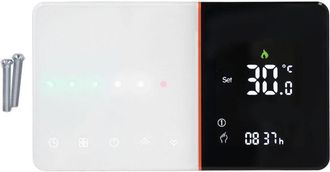 OEM Termostato Inteligente Con Barra Deslizante, Temporizador Programable, Visualizaci&oacute;n De Temperatura Negativa, Pantalla Lcd, Wi-fi, Control Por Voz, 95