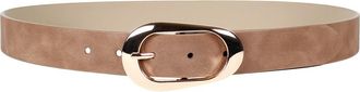 Linea Pelle Elongated Oval Buckle Belt in Cognac at Nordstrom Rack, Size X-Large