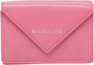 Balenciaga Pre-owned Wallets, female, Pink, Size: ONE SIZE Pre-owned Vintage Wallet