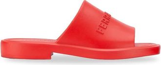Ferragamo Giuneva Sandalen - Heren - Sandalen - Rood - 42 EU - Schoenen