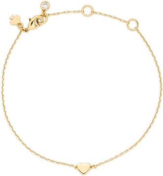 Kate Spade New York heart bracelet in Gold at Nordstrom