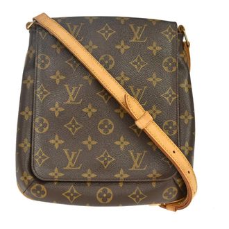 Louis Vuitton Musette Salsa Monogram Canvas Brown Canvas Handbag (Pre-Owned)