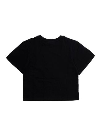 Chlo&eacute; Logo-Print Cotton T-Shirt - Black