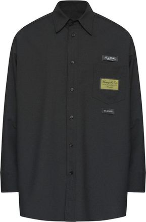 Maison Margiela Camicie Nero-Uomo
