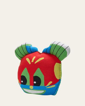 Loewe x Louis Wain Futurist Cats Jacquard Cushion, 19.7 Square