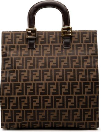 Fendi Pre-owned Fendi Zucca Canvas Twins Tote Ladies G25D11JSSY5I8XIX