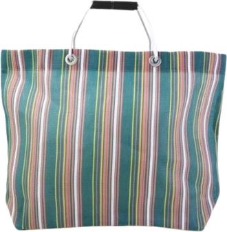 Marni Pre-owned Tote Bag - Dames - Vintage Shopper - Groen - ONE Size - Leer - Vintage