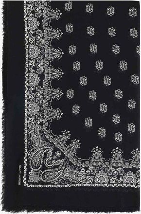 Saint Laurent Halstuch aus Modal und Kaschmir Bandana Large