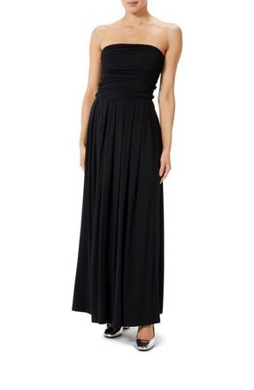 Sophie Rue Dionne Strapless Maxi Dress in Black at Nordstrom, Size Medium