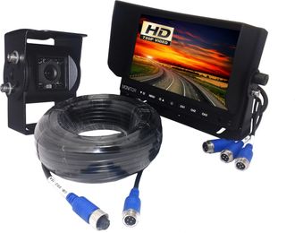 OEM Kit De C&aacute;mara De Marcha Atr&aacute;s Expert Pro Ahd + Monitor De 7 12v/24v 15m 4 Pines