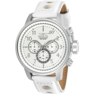 Invicta S1 Rally Chronograph Quartz White Dial Mens Watch 24083