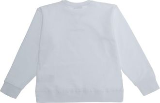 Dsquared2 Boys Crew Neck Sweatshirt White Cotton Hoods & Sweatshirts