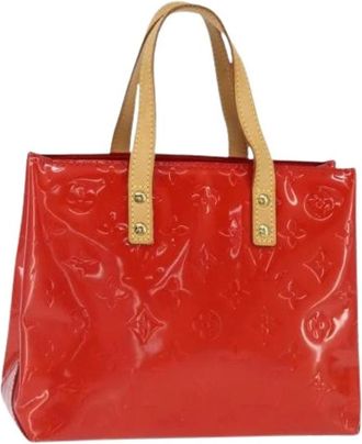 Louis Vuitton Pre-owned Vintage Handtas - Dames - Vintage Handtas - Rood - ONE Size - Leer - Vintage