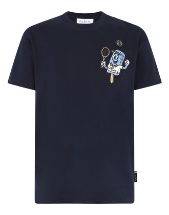 Philipp Plein Round Neck T-Shirt Gelato Monsters