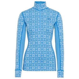 Kari Traa Rose Half-Zip Merinounterw&auml;sche f&uuml;r Damen | blau