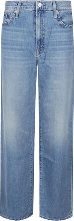Mother Sneak Jeans voor Ontwijken - Dames - Regular Fit Jeans - Blauw - W24 - Denim - Jeans