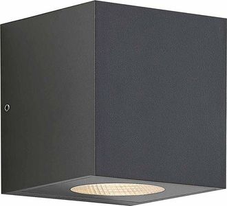 Arcchio Arcchio - L&aacute;mpara De Pared Led Exterior tassnim En Negro Aluminio